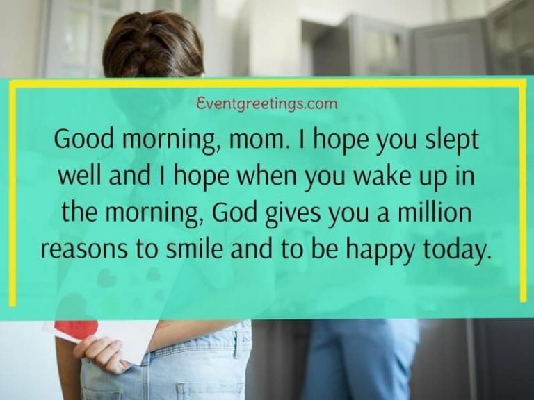 Good Morning Messages For Mom With Images – Events Greetings