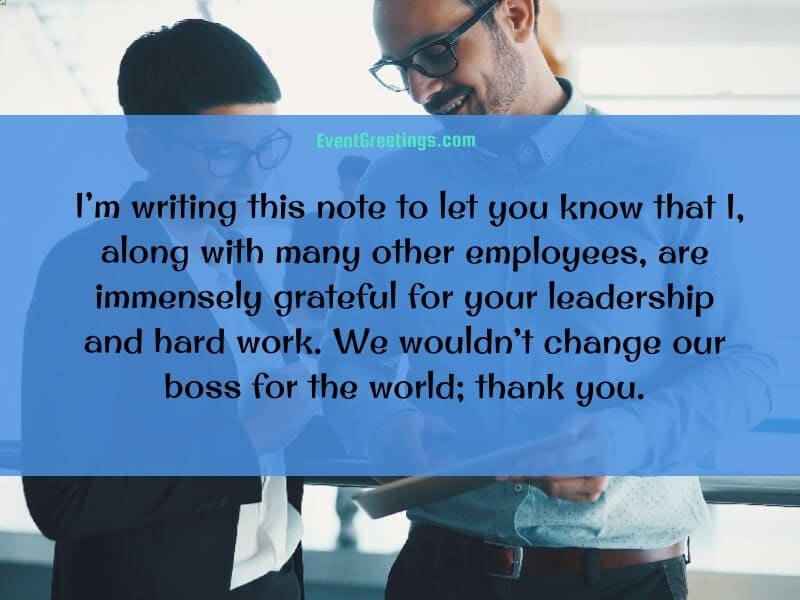 20 Appreciation Quotes for Boss to Say Thank You – Events Greetings