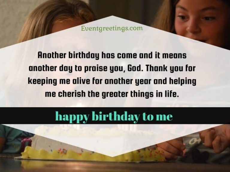 Birthday Prayers For Myself To Thank God – Events Greetings