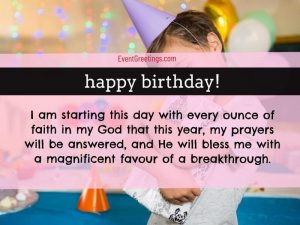 Birthday Prayers For Myself To Thank God – Events Greetings