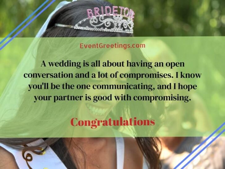 50 Sweet Bridal Shower Wishes And Messages – Events Greetings