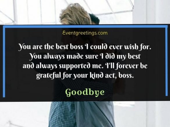 50 Farewell Message To Boss With Best Wishes – Events Greetings