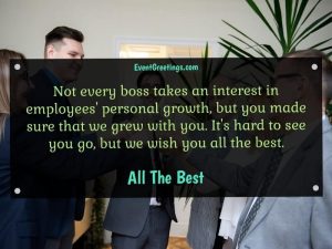 50 Farewell Message To Boss With Best Wishes – Events Greetings