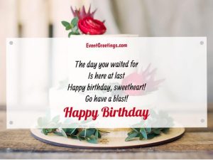 21 Romantic Birthday Poems for Her – Events Greetings