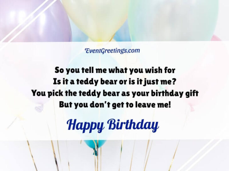 21 Romantic Birthday Poems For Her Events Greetings