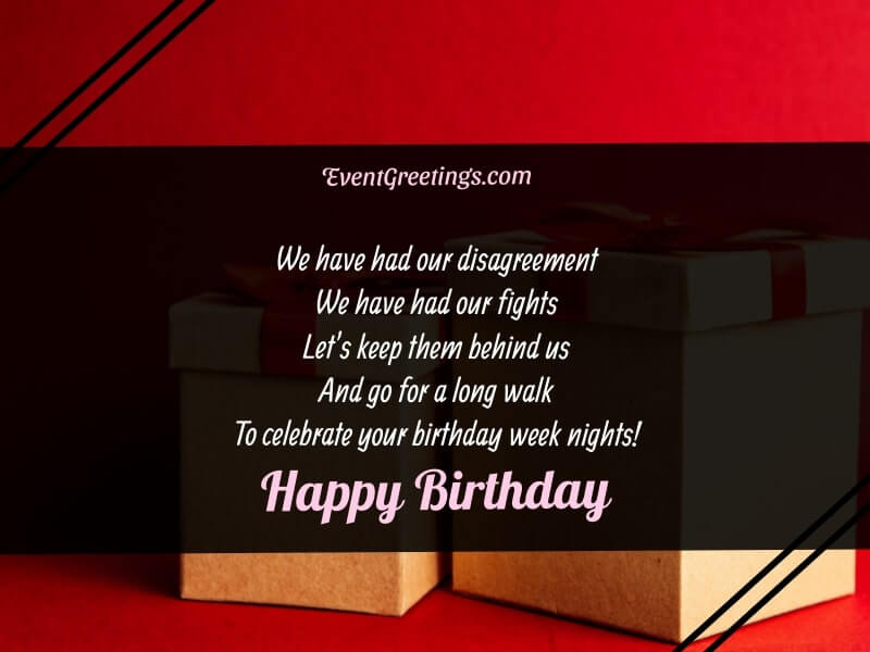 21 Romantic Birthday Poems for Her – Events Greetings