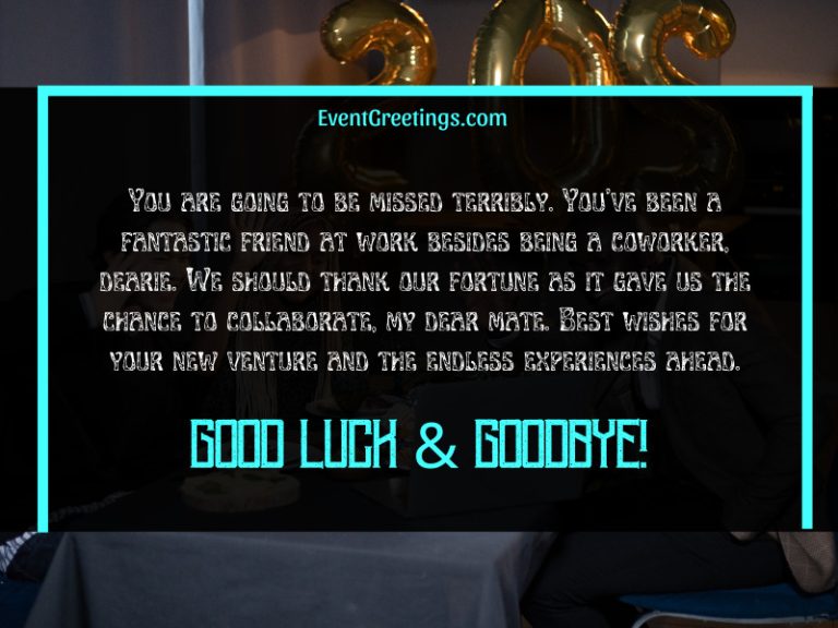 Farewell Messages For Your Employees To Say Goodbye