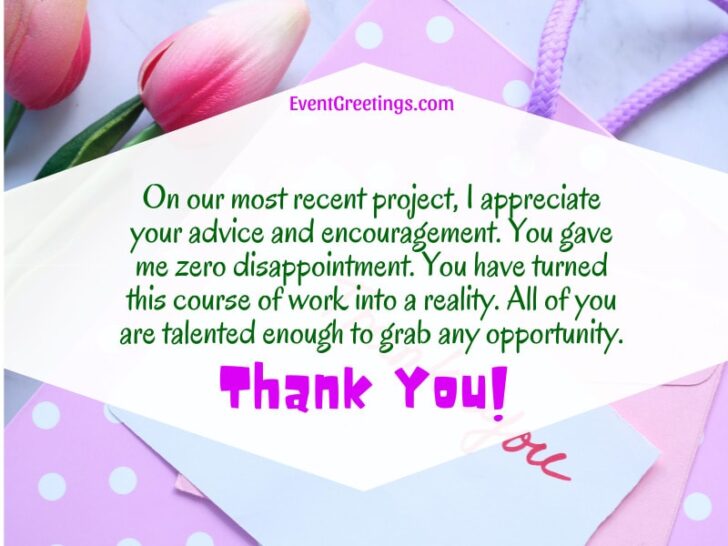 25 Inspirational Thank You Messages For Team – Events Greetings