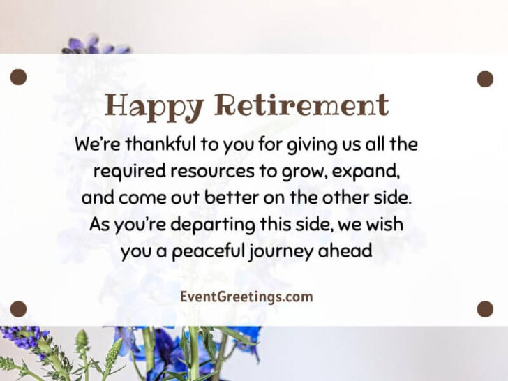 30 Exclusive Retirement Wishes for Boss to Show Your Appreciation