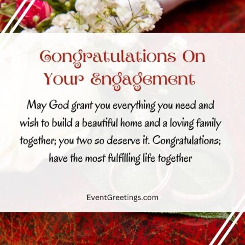 190 Best Engagement Wishes And Messages : What To Write In A Card