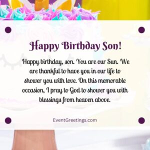 35 Powerful Birthday Prayers To My Son