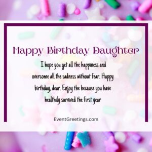 30 Cute Happy Birthday To My First Born Daughter With Love