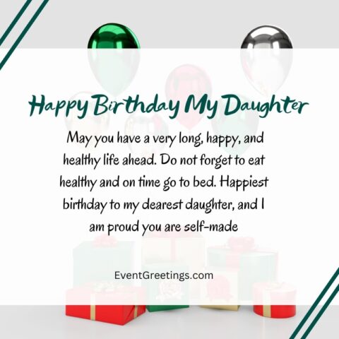 30 Cute Happy Birthday To My First Born Daughter With Love