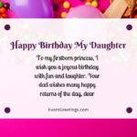 30 Cute Happy Birthday To My First Born Daughter With Love