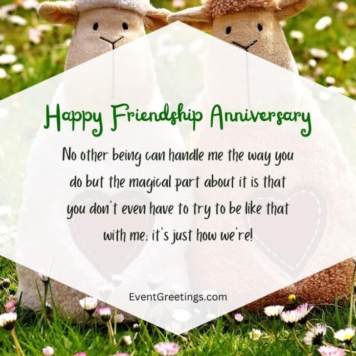 25 Heart Touching Friendship Anniversary Wishes And Messages